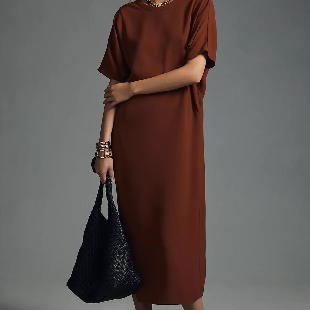 Anthropologie English Factory Column Dress